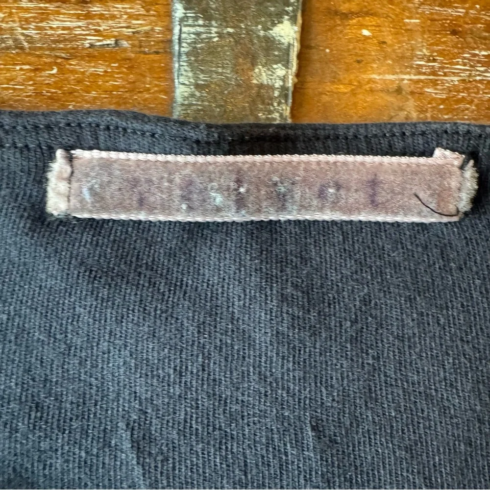 Black A-Line Midi Skirt by Velvet by Graham & Spencer - Picture 5 of 7